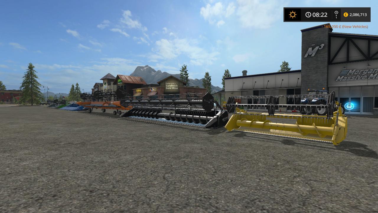 Caseih and cutter pack by stevie FS17.