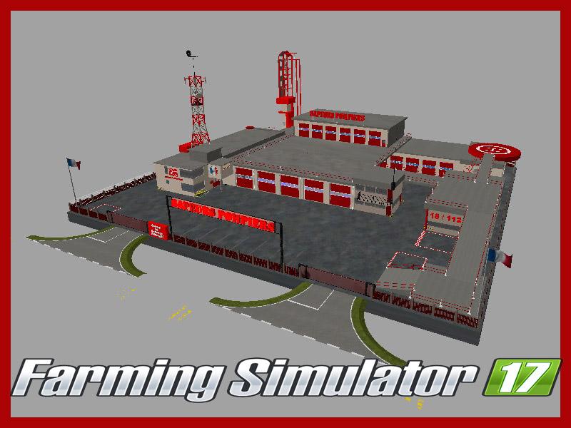 The main backup center of farming simulator 17, is a two-level center... 