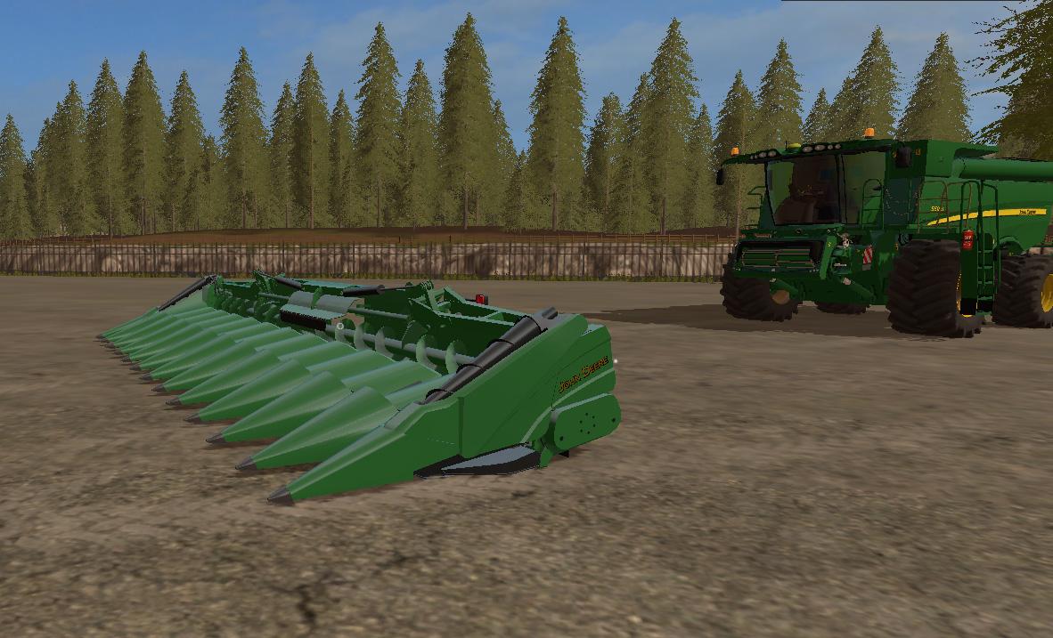 John Deere 612c V1 Fs17 Farming Simulator 17 Mod Fs 2017 Mod
