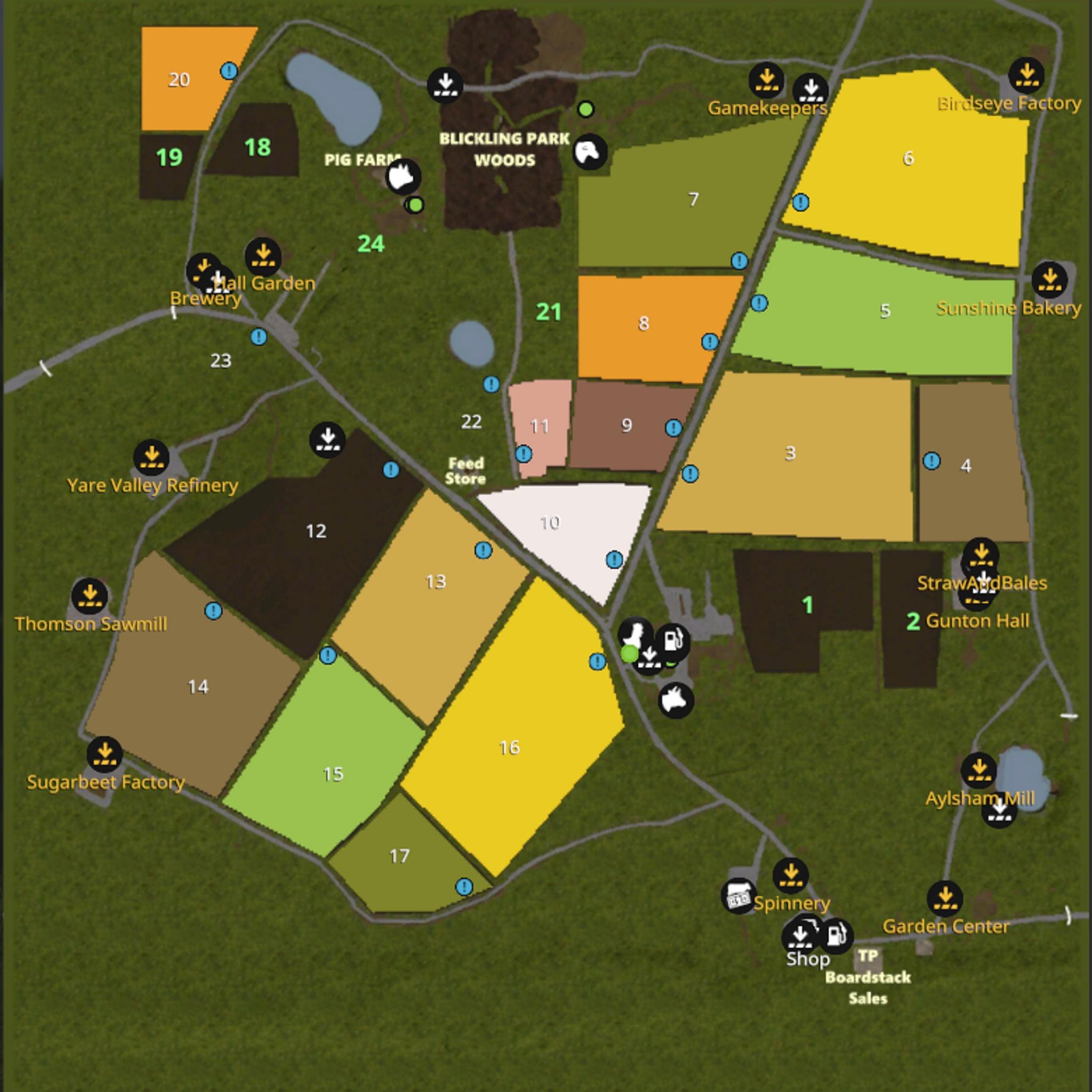 Blickling V2 Map Fs 17 Farming Simulator 17 Mod Fs 2017 Mod