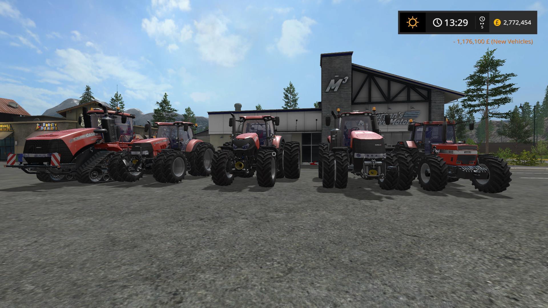 Caseih Tractor Pack Update Fs17 Farming Simulator 17 Mod Fs 2017 Mod