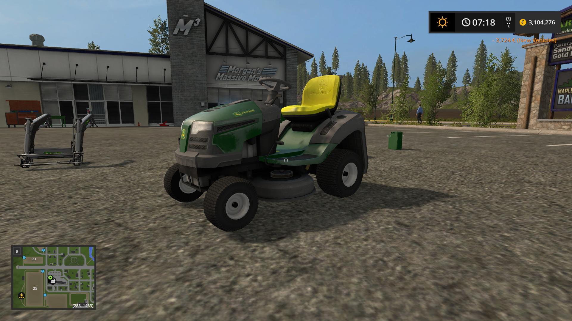 Jd Tractor Pack Rasenmaher V100 Fs17 Farming Simulator 17 Mod