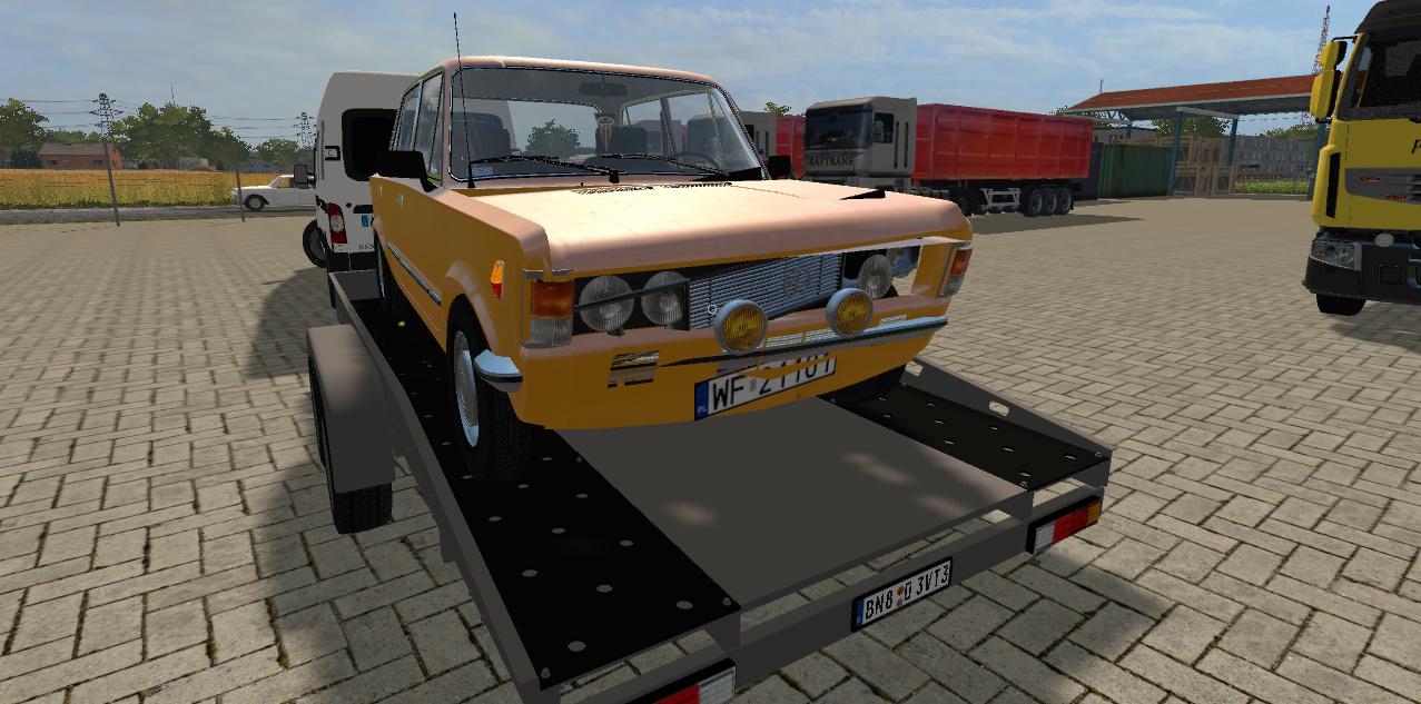 Crashed Fiat 125p v1.0 FS17 Farming Simulator 17 mod