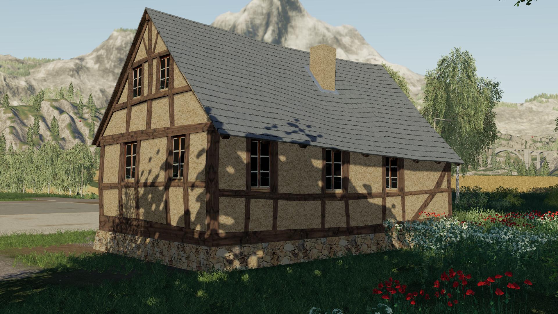FS19 Timberframe House V1 0 Farming Simulator 17 Mod FS 2017 Mod FS19 Timberframe House V1 0 Farming Simulator 17 Mod FS 2017 Mod