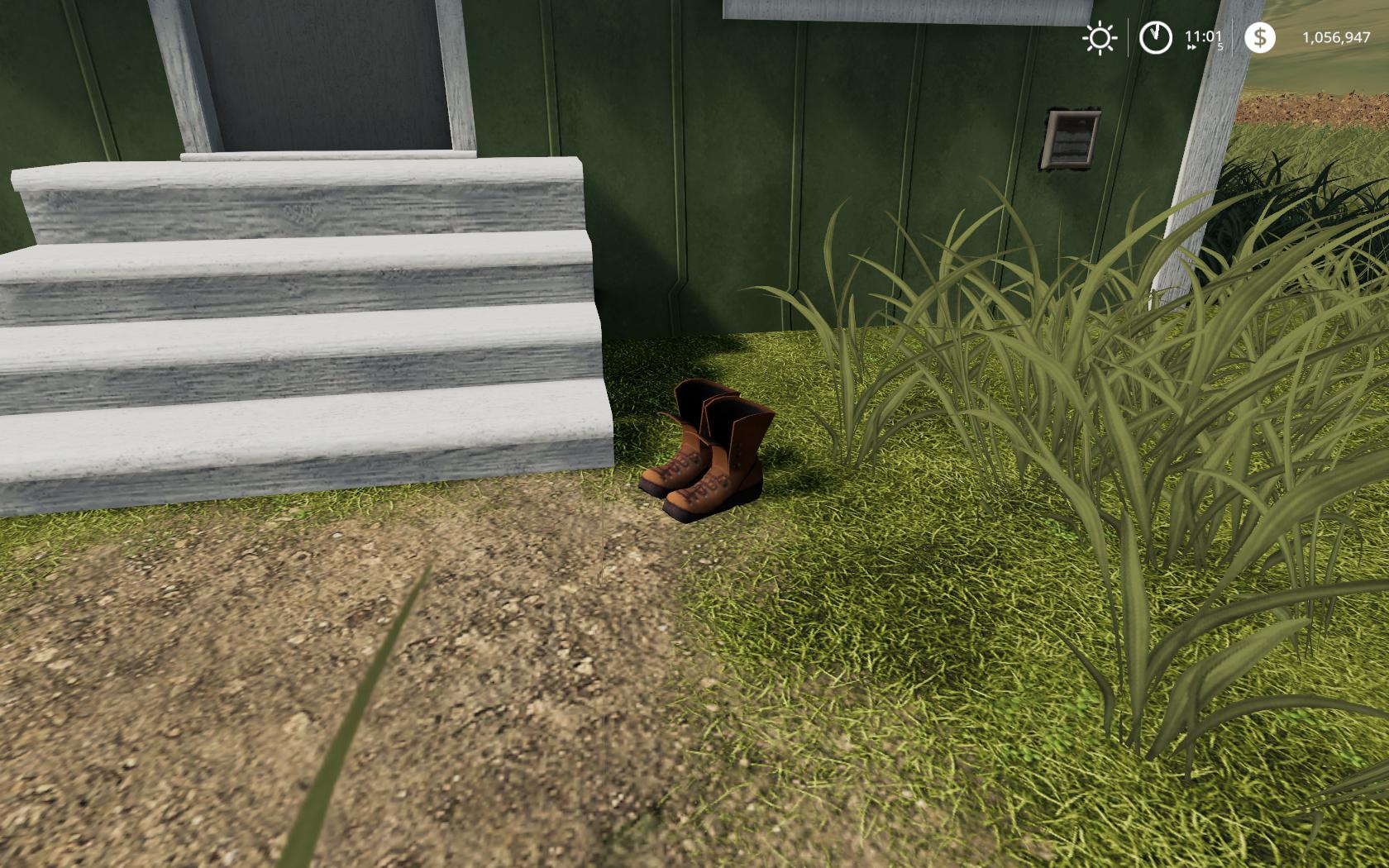 Fs19 Farm Boots Placeable With Sleep Trigger V1 0
