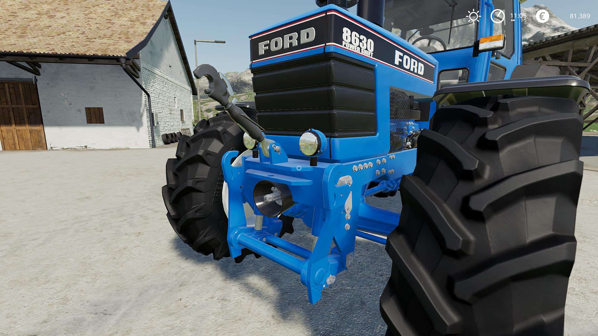 FS19 Ford 8630 v1.0.0.5 - Farming Simulator 17 mod / FS 2017 mod.