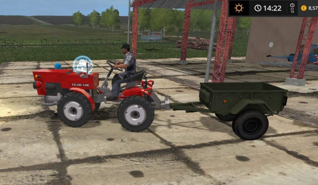 TZ4K garden tractor v1.1 FS17.