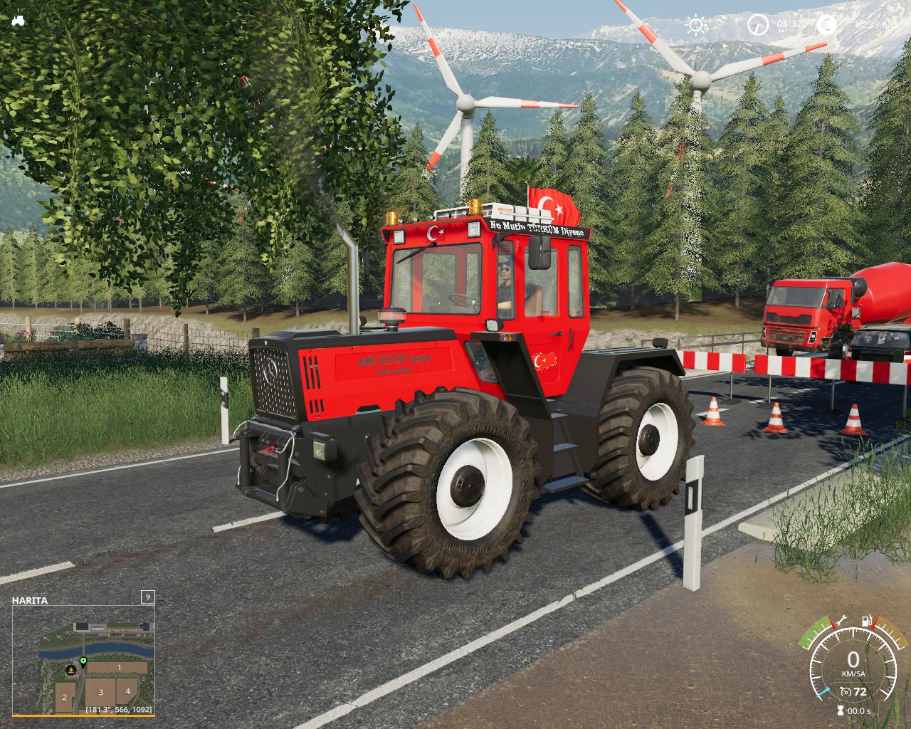 FS19 MercedesBenz Traktoru v2.1 Farming Simulator 17