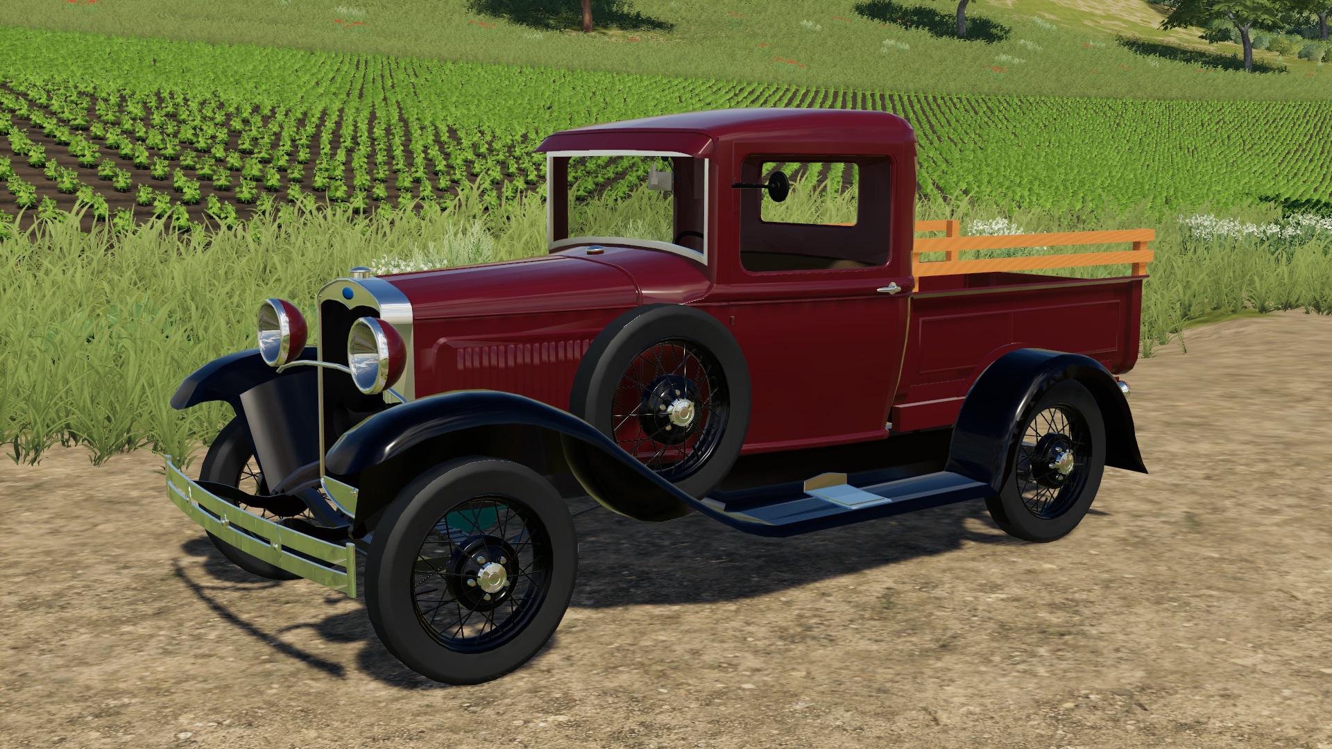 Fs19 Ford Model A Pickup 1930 V1000 Farming Simulator 17 Mod Fs