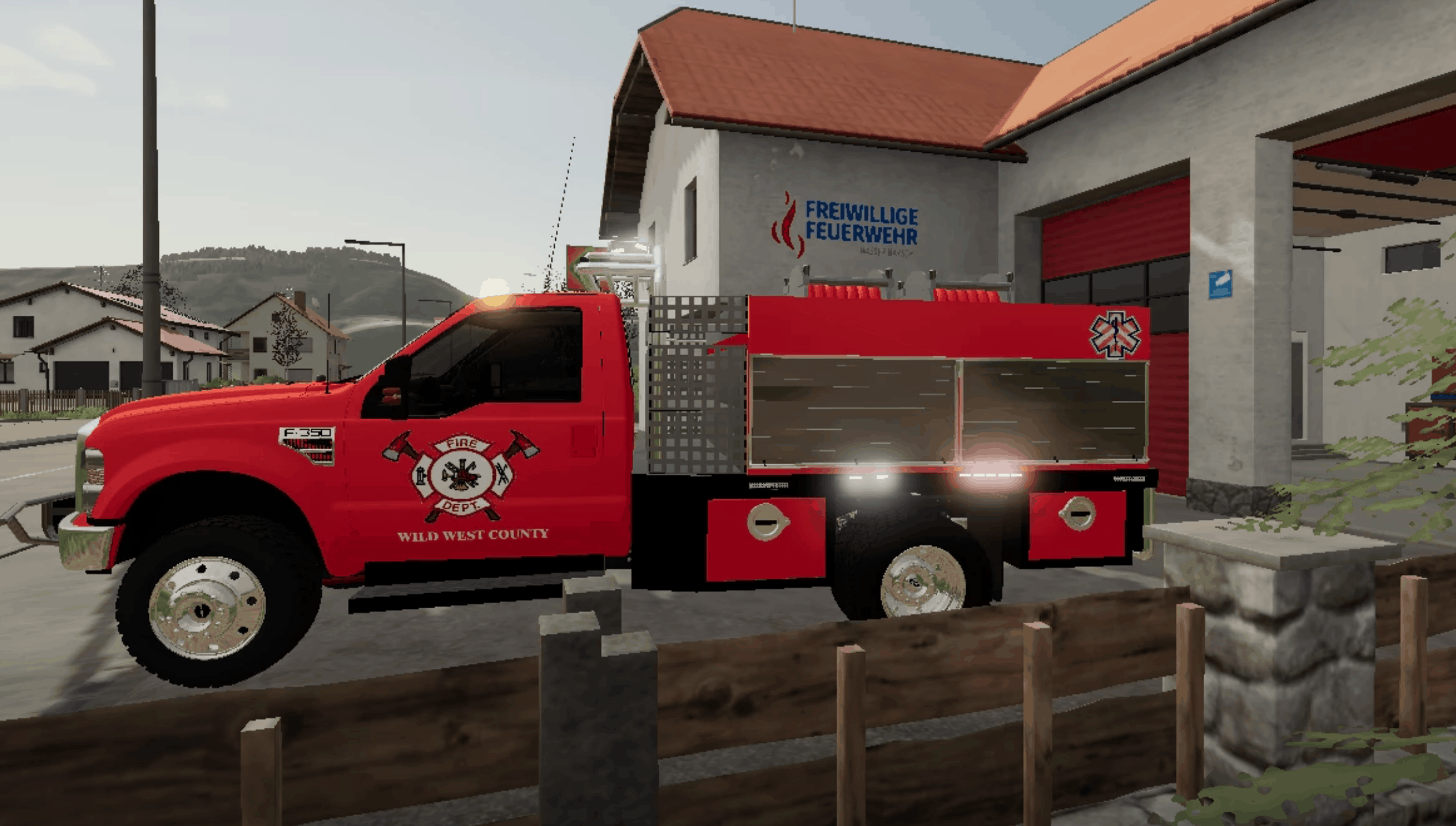 FS19 American Fire Truck v4.0.