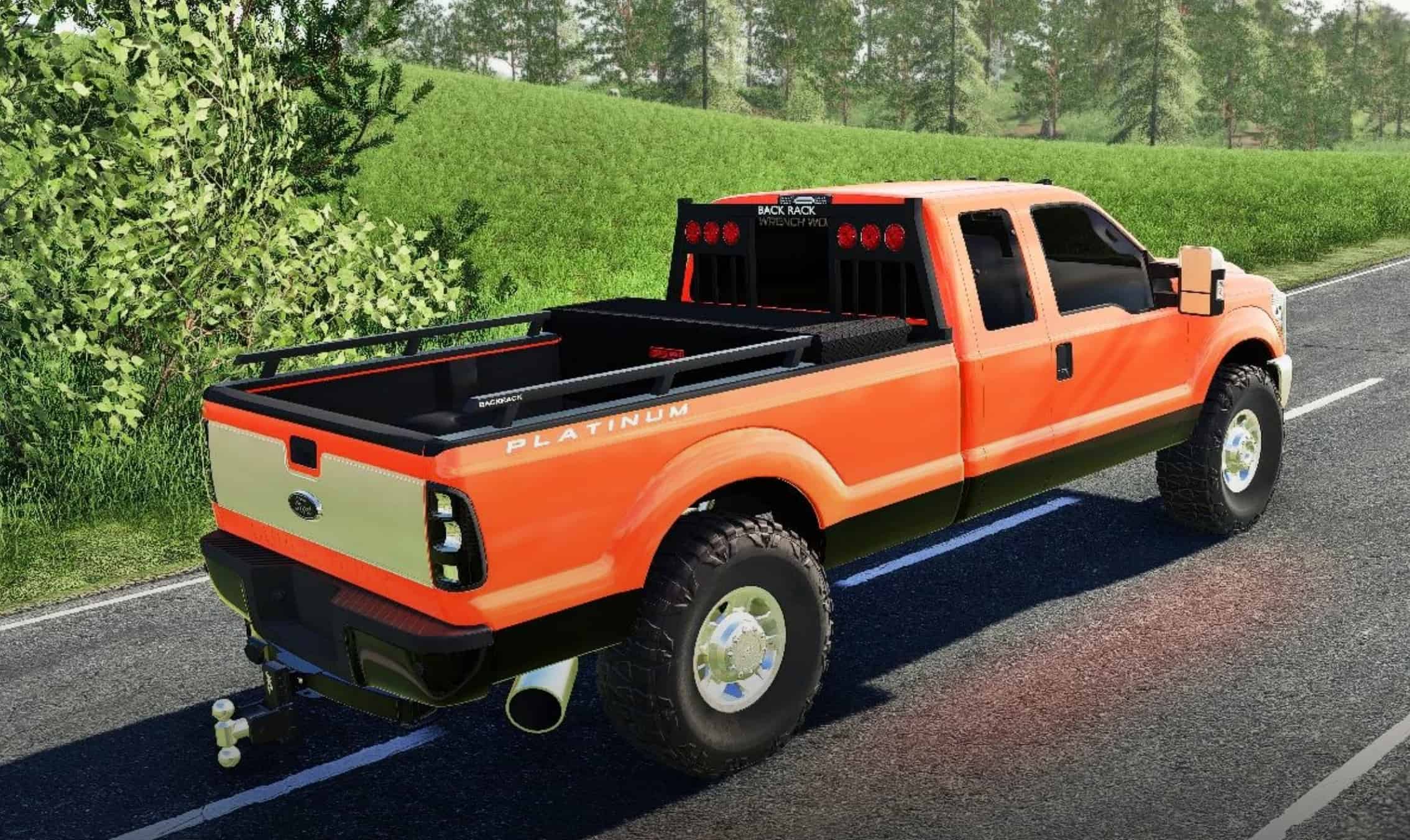 Fs19 Ford F250 2015 Powerstroke V1000 Farming Simulator 17 Mod